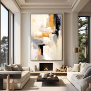 Abstract Plaster Painting 