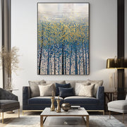 Abstract Plaster Painting 