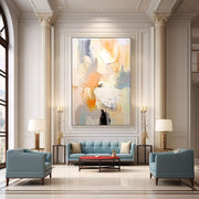 Abstract Plaster Painting 