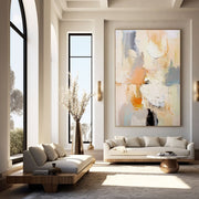 Abstract Plaster Painting 