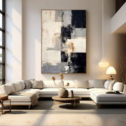 Abstract Plaster Painting 