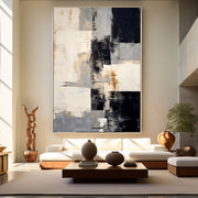 Abstract Plaster Painting 