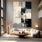 Abstract Plaster Painting 