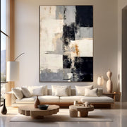 Abstract Plaster Painting 