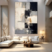 Abstract Plaster Painting 