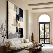 Abstract Plaster Painting 