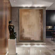 Beige & Brown Abstract #BB151