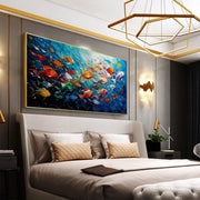 Abstract Animal Textured Canvas Art #AP163