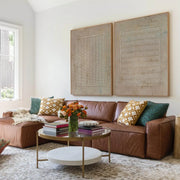 Beige and Brown Wabi Sabi Textured Canvas Art Set of 2 #WS641