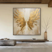 Abstract Angel Wing Textured Painting #AP051