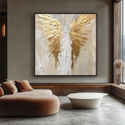 Abstract Angel Wing Textured Painting #AP050