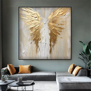 Abstract Angel Wing Textured Painting #AP050