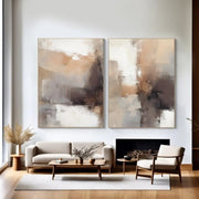 Abstract Painting Set of 2 #AB 479