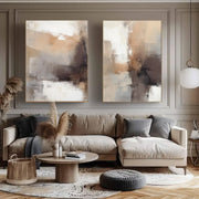 Abstract Painting Set of 2 #AB 479