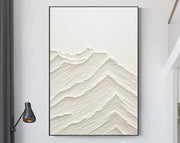 Plaster Art Minimalist Textured Painting #MM086
