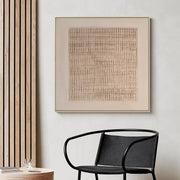 Beige & Brown Abstract #BB007