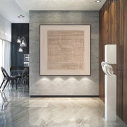 Beige & Brown Abstract #BB007