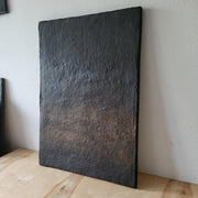 Organic Wabi-Sabi Handmade Wall Art - Structural Paper Clay Abstract Painting
