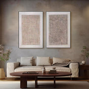 Wabi Sabi Abstract Painting  