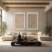 Wabi Sabi Abstract Painting  