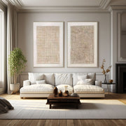 Wabi Sabi Abstract Painting  