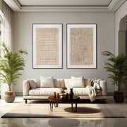 Wabi Sabi Abstract Painting  