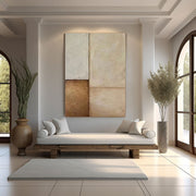 Wabi Sabi Painting Brown&Beige 