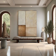 Wabi Sabi Painting Brown&Beige 